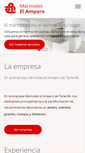 Mobile Screenshot of marmoleselamparo.com